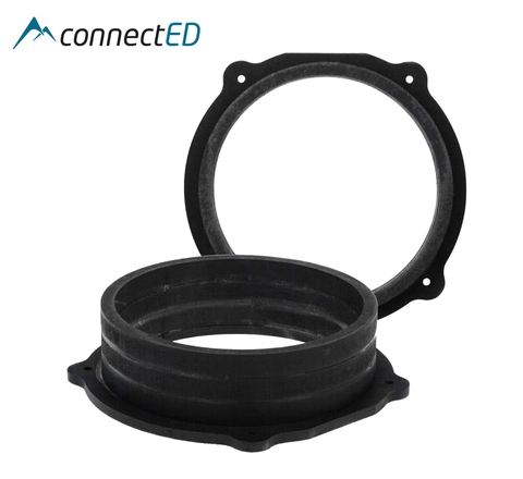 ConnectED MDF høyttaleradaptere (200mm) Audi TT/Q7 (2006 - 2014) (foran)