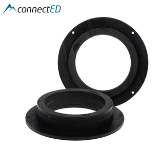 ConnectED MDF h&#248;yttaleradaptere (165mm) Audi A4/A5/Q3 (2007 --&gt;) (foran)