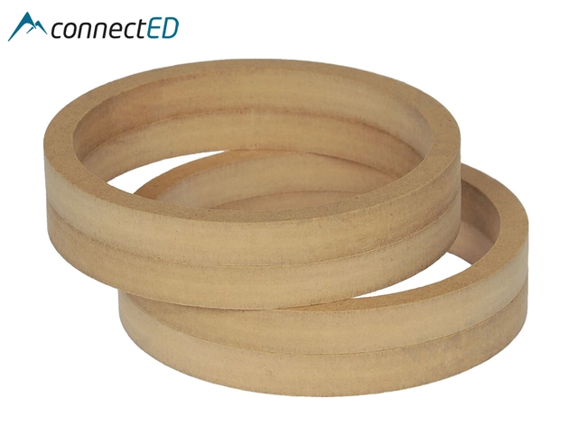 ConnectED MDF høyttaleradaptere (165mm) Universale (36mm dybde) 