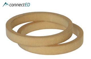 ConnectED MDF høyttaleradaptere (165mm) Universale (22mm dybde)