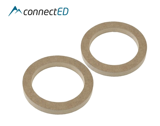ConnectED MDF høyttaleradaptere (130mm) Universale (18mm dybde) 