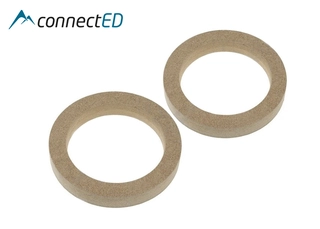 ConnectED MDF høyttaleradaptere (100mm) Universale (18mm dybde)