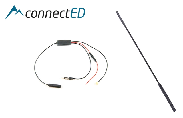 ConnectED Skjult DAB-antenne (SMB) Harley Davidson (-->2014) m/opt. pisk. 