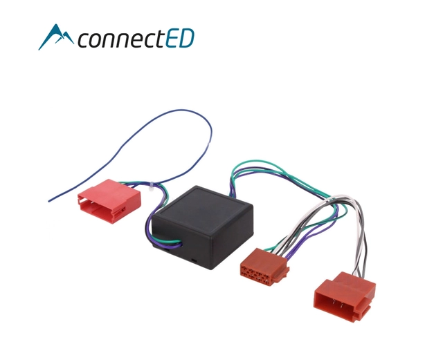 ConnectED Aktiv ISO-adapter Audi/VW m/mini-ISO & non-Bose system 