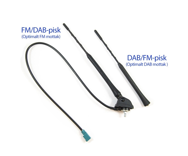 ATTB DAB-antenne - Fakra Passiv antenne for montering på tak 