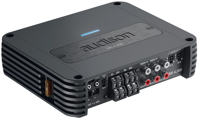 Audison SR 4-kanals forsterker 520W RMS  @ 2ohm 