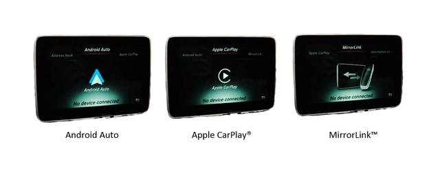 CAS Apple Carplay/Android Auto aktiver. Mercedes m/NTG 5.1 (2015 -->) 
