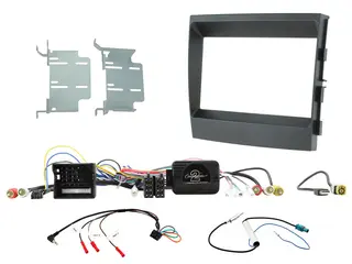 Connects2 Komplett monteringskit 2-DIN Porsche Panamera (2012 --&gt;) u/aktiv.h&#248;yt