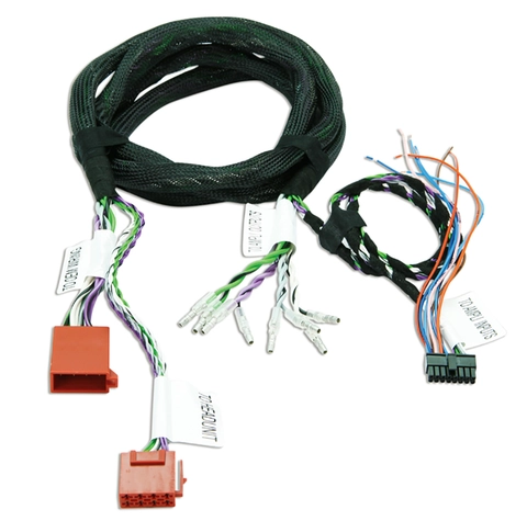 Audison Prima CN ISO 560 P&amp;P I/O ISO forlengelseskabel, 560 cm