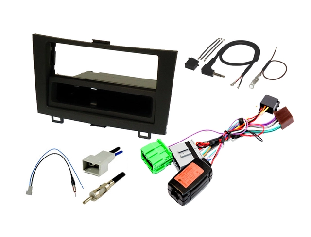 InCarTec Komplett monteringskit 2-DIN Honda CR-V (2007 - 2012) m/Navi 