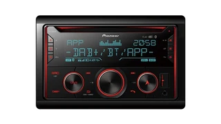 Pioneer FHS820DAB 2-DIN CD-spiller med usb, bluetooth