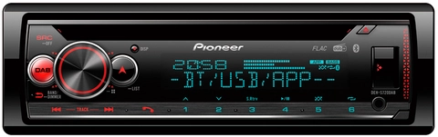 Pioneer DEHS720DAB 1-DIN CD-spiller med USB, bluetooth