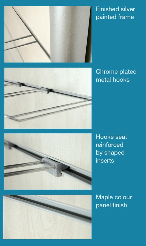 Connection vegg for tilbehør 