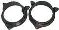 InCarTec Høyttaleradaptere (165 mm) bak Volvo S60/V70/XC70 (2000 - 2009)