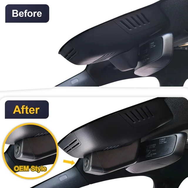 FITCAMX Integrert 4K Dashcam (foran) Volvo XC40 Recharge (2021-->) 