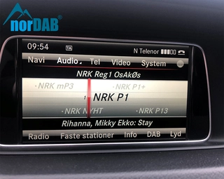 norDAB Premium DAB-integrering Mercedes Mercedes m/NTG4.5