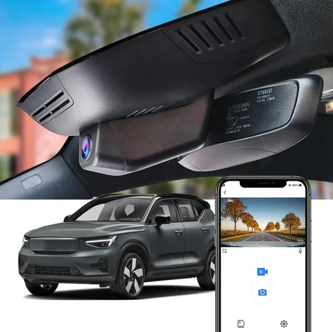 FITCAMX Integrert 4K Dashcam (foran) Volvo EX40/XC40 (2021-->)