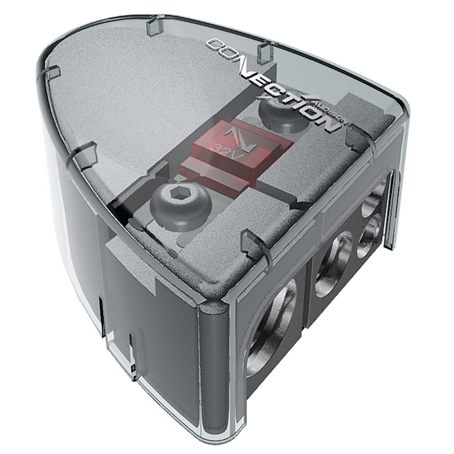 Connection Polsko positiv m/80A sikring Batteri polsko  platinum, 54/21/10mm 