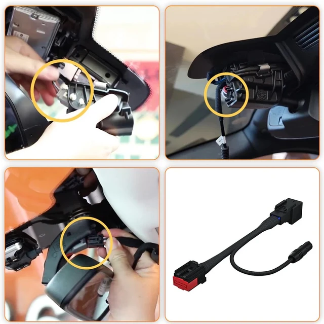 FitDVR Dashcam Power Adapter Jaguar/Land Rover 8-pin 