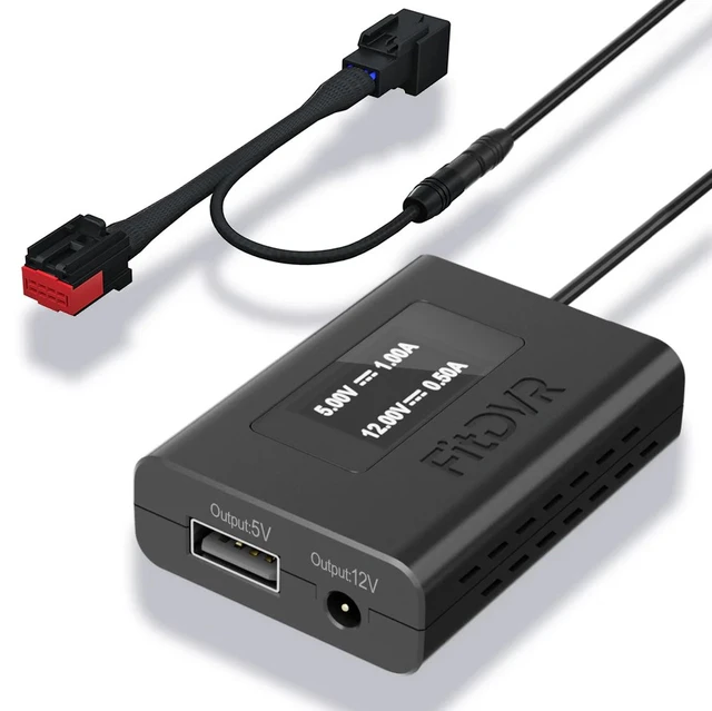 FitDVR Dashcam Power Adapter Jaguar/Land Rover 8-pin 
