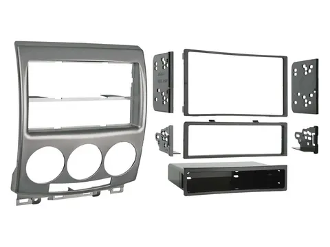 Connects2 Monteringskit 1-DIN/2-DIN Mazda 5 (2005 - 2007) u/navi (Sølv)