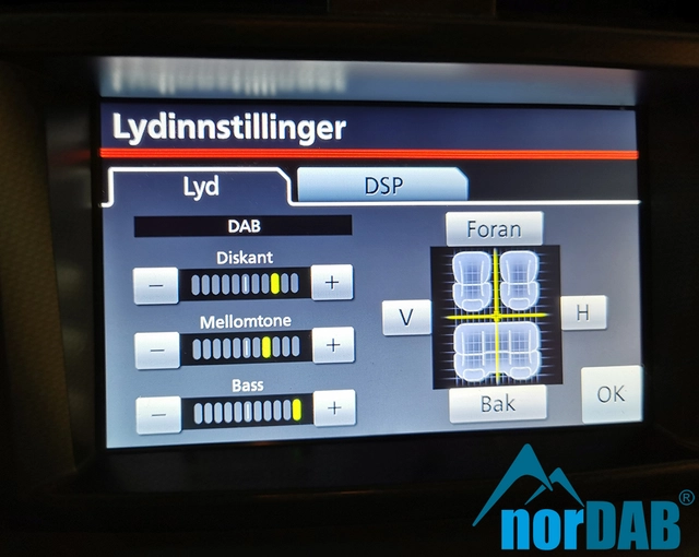 norDAB Premium DAB-integrering Lexus & Land Cruiser (2009-2015) m/Navi 