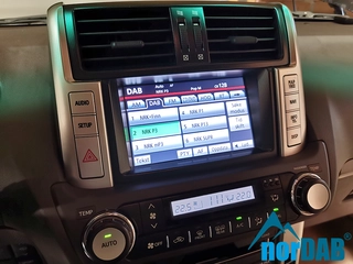 norDAB Premium DAB-integrering Lexus &amp; Land Cruiser (2009-2015) m/Navi