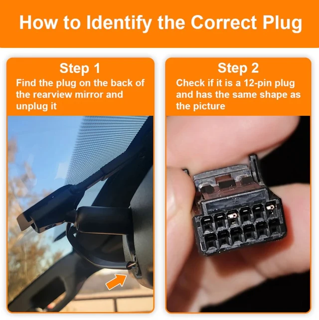 FitDVR Dashcam Power Adapter Toyota/Lexus 12-pin 