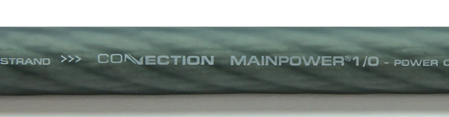 Connection Strømkabel, 53,2mm² Grå strømkabel, 15 Meter 