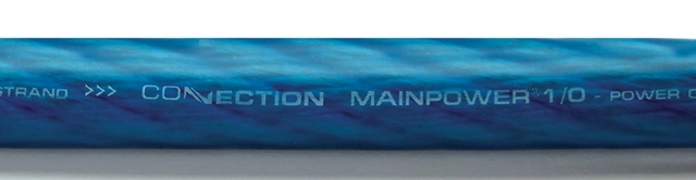 Connection Strømkabel, 53,2mm² Blå strømkabel, 15 Meter 