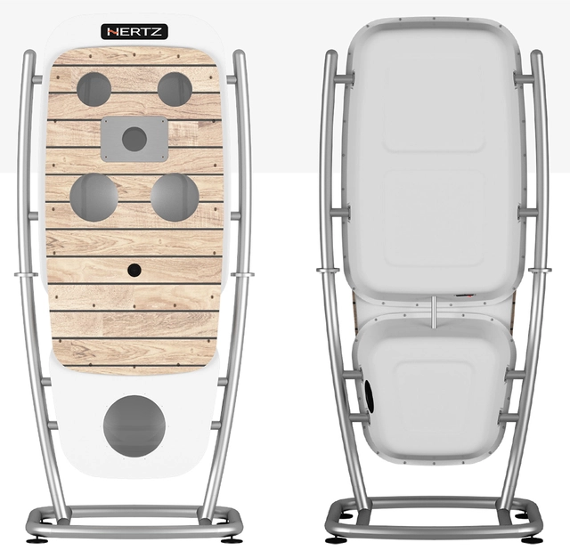 Hertz Marinedisplay Komplett ferdig montert. 