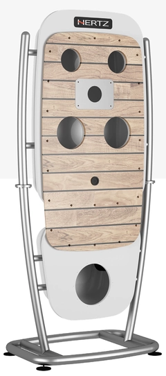 Hertz Marinedisplay Komplett ferdig montert.