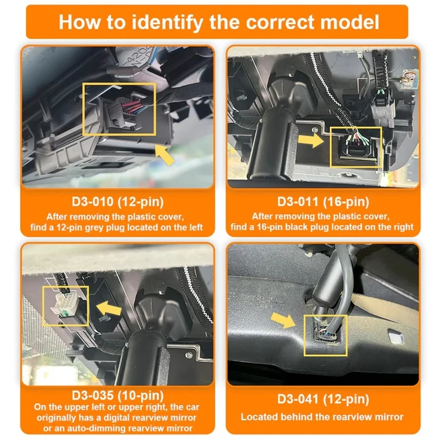 FitDVR Dashcam Power Adapter Toyota/Lexus 10-pin 