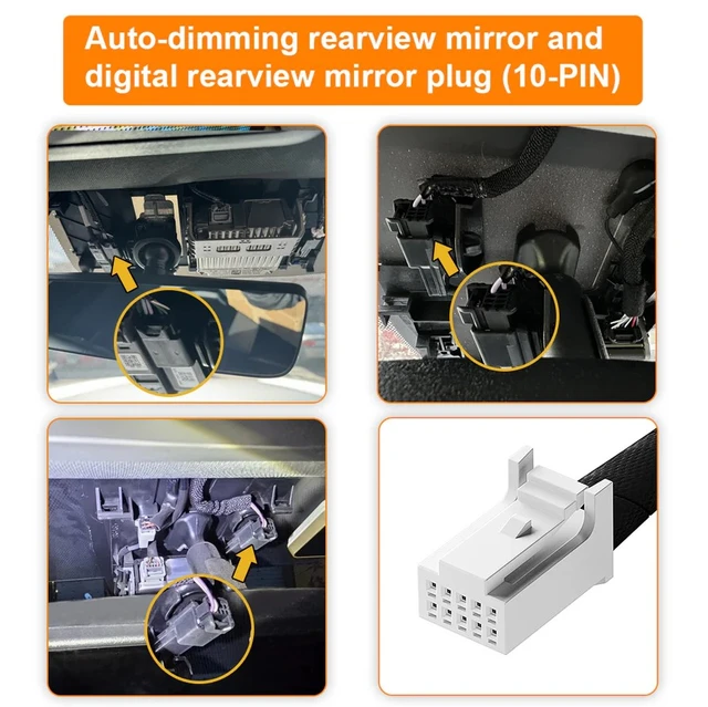 FitDVR Dashcam Power Adapter Toyota/Lexus 10-pin 