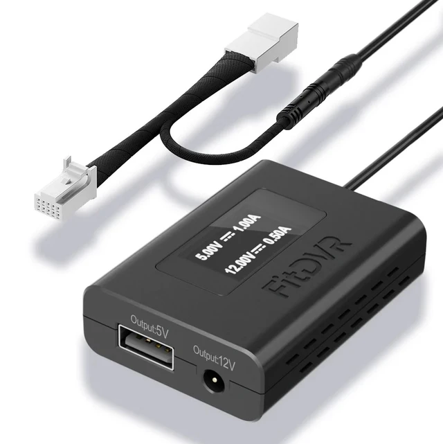 FitDVR Dashcam Power Adapter Toyota/Lexus 10-pin 