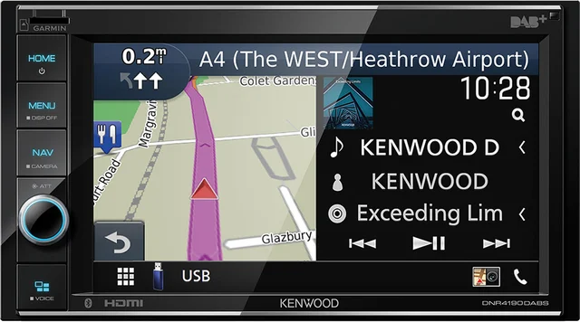 Kenwood DNR4190DABS 2-DIN DAB BT NAVI USB/IPHONE 