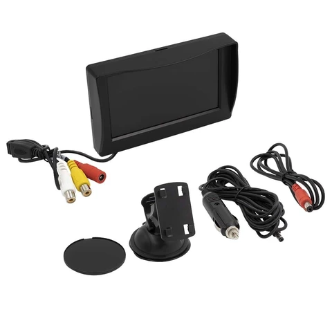 Metra iBEAM 4,3"  LCD-Skjerm Med 2 videoinnganger
