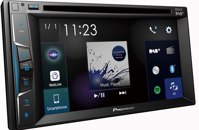 Pioneer AVHA3200DAB 2-DIN DVD DAB BT USB/IPHONE 6,2" 