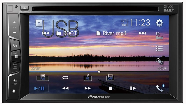 Pioneer AVHA3200DAB 2-DIN DVD DAB BT USB/IPHONE 6,2" 