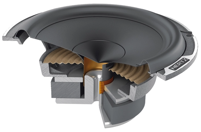 Hertz MP1653 Pro 6½" mellombass (Stk) 180W MAX / 90W RMS 