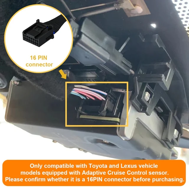 FitDVR Dashcam Power Adapter Toyota/Lexus 16-pin 
