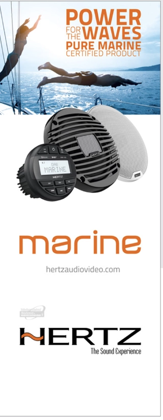 Hertz Marinebanner Roll-up banner 200x85cm