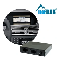 norDAB Premium DAB-integrering Mercedes MB m/NTG 2.5/NTG 3/NTG 3.5/NTG 4