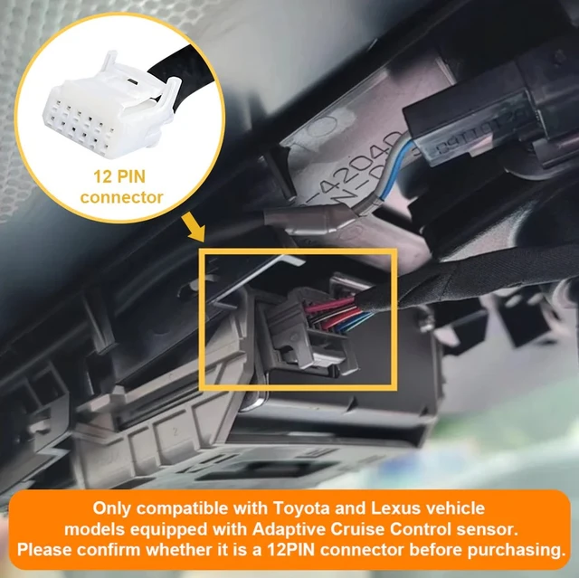 FitDVR Dashcam Power Adapter Toyota/Lexus 12-pin 