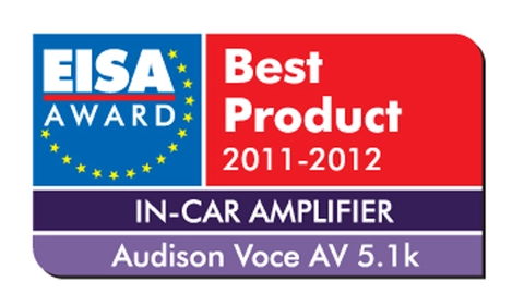 Audison Voce 5-kanals forsterker 1650W RMS  @ 2/4ohm 