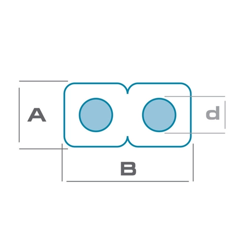 Connection Høyttalerkabel, 1,78mm² Transparent, 150 meter rull 