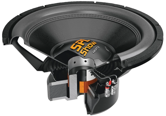 Hertz SPL Show SS 15 D2 15" Sub 2+2 ohm 2400W max / 1200W RMS 