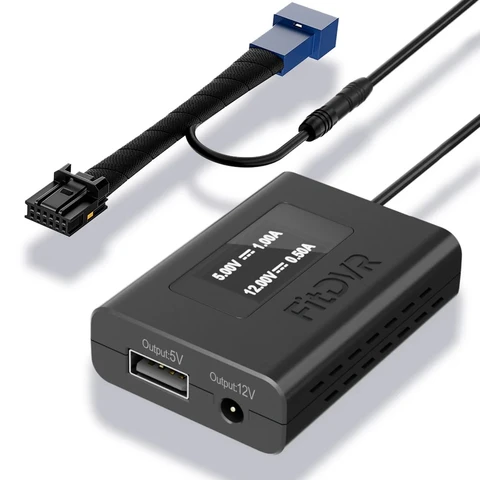 FitDVR Dashcam Power Adapter Hyundai/ Kia 12-pin (Type A)