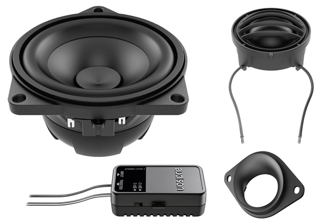 Audison APBMWK4M 4" 2veis kompo For BMW/Mini liten kurv 