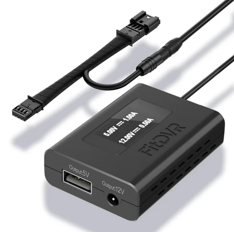 FitDVR Dashcam Power Adapter BMW 4-pin